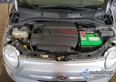 2015 Fiat 500 Pop z USA, uszkodzony, nr VIN 3C3CFFAR5FT680991